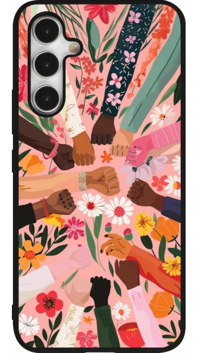 Samsung Galaxy A54 Case Hülle - Silikon schwarz Womens day 2026 8