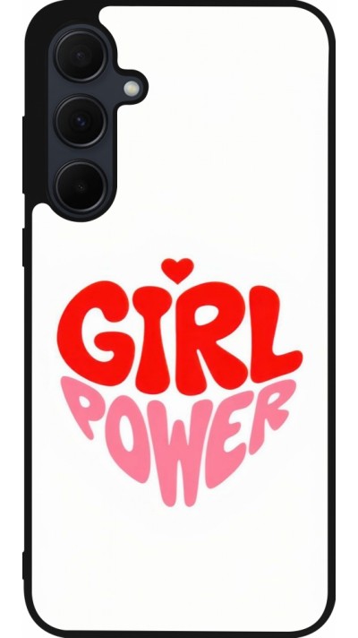 Samsung Galaxy A55 5G Case Hülle - Silikon schwarz Womens day 2026 6