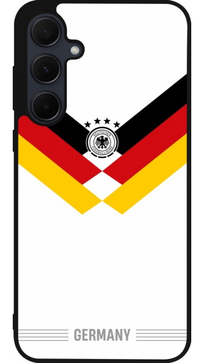 Coque Samsung Galaxy A56 - Silicone rigide noir Maillot de football Allemagne 2026 personnalisable