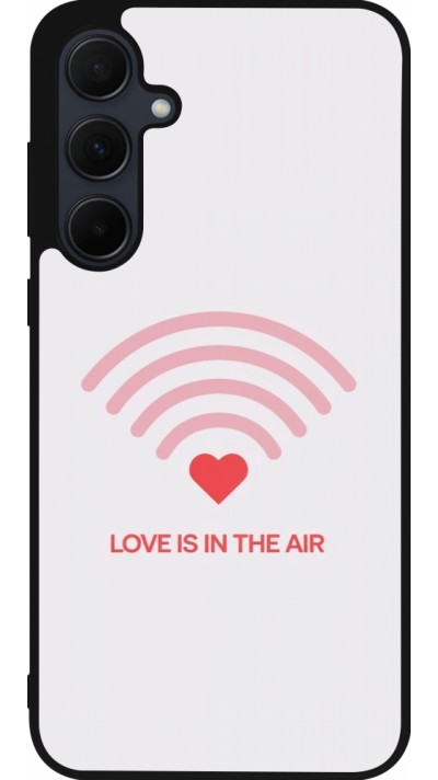 Coque Samsung Galaxy A56 - Silicone rigide noir Saint Valentines Day 26 Love is in the air