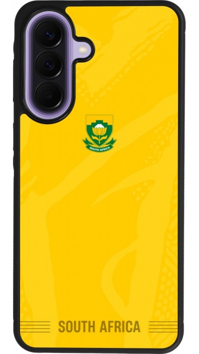 Coque Samsung Galaxy A57 5G - Silicone rigide noir Maillot de football Afrique du Sud 2026 personnalisable