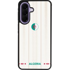 Coque Samsung Galaxy A57 5G - Silicone rigide noir Maillot de football Algérie 2026 personnalisable