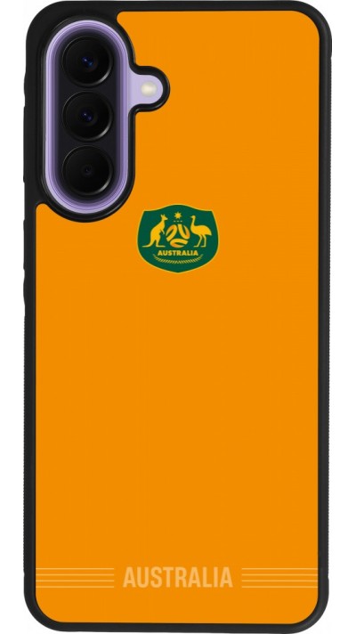 Samsung Galaxy A57 5G Case Hülle - Silikon schwarz Australien 2026 personalisierbares Fussballtrikot