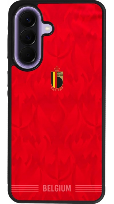 Samsung Galaxy A57 5G Case Hülle - Silikon schwarz Belgien 2026 personalisierbares Fussballtrikot