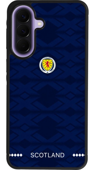 Coque Samsung Galaxy A57 5G - Silicone rigide noir Maillot de football Ecosse 2026 personnalisable