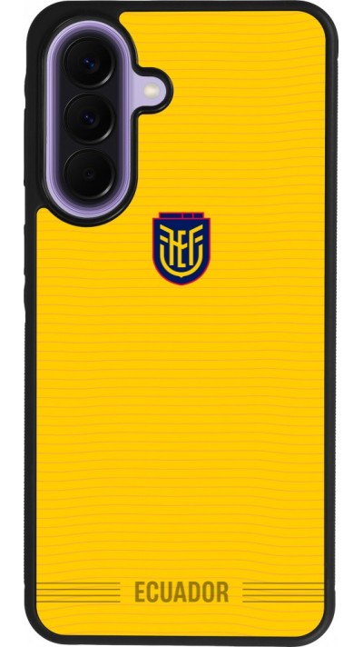 Samsung Galaxy A57 5G Case Hülle - Silikon schwarz Ecuador 2026 personalisierbares Fussballtrikot