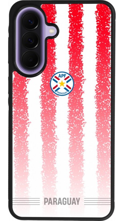 Samsung Galaxy A57 5G Case Hülle - Silikon schwarz Paraguay 2026 personalisierbares Fussballtrikot