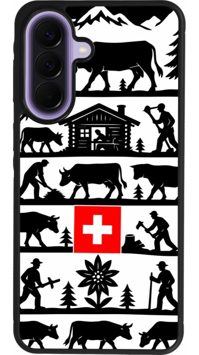 Samsung Galaxy A57 5G Case Hülle - Silikon schwarz Poya Schweiz 1