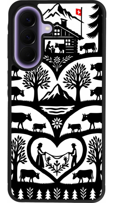 Samsung Galaxy A57 5G Case Hülle - Silikon schwarz Poya Schweiz 2