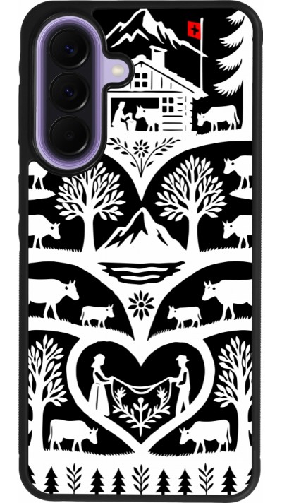 Samsung Galaxy A57 5G Case Hülle - Silikon schwarz Poya Schweiz 2 schwarz