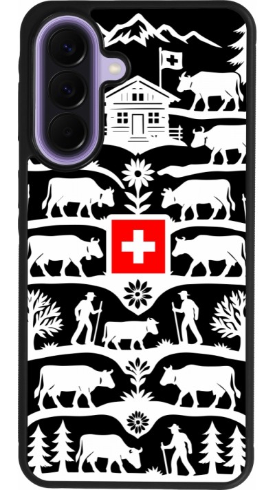 Samsung Galaxy A57 5G Case Hülle - Silikon schwarz Poya Schweiz 3 schwarz