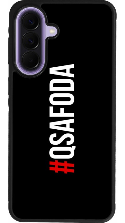 Samsung Galaxy A57 5G Case Hülle - Silikon schwarz Qsafoda 1