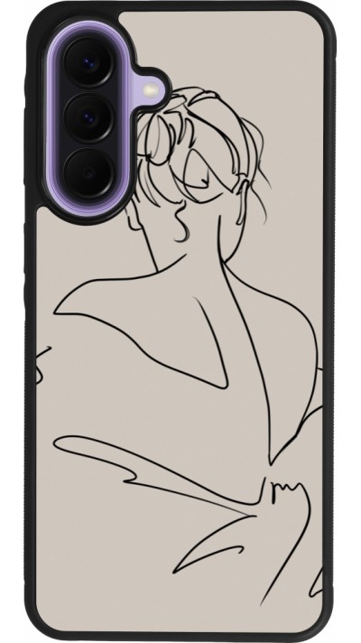 Samsung Galaxy A57 5G Case Hülle - Silikon schwarz Salnikova 05