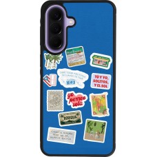 Coque Samsung Galaxy A57 5G - Silicone rigide noir Seals of the Dominican Republic DTMF