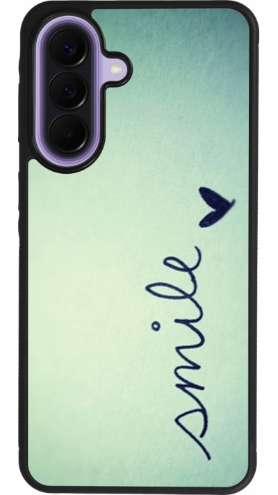 Samsung Galaxy A57 5G Case Hülle - Silikon schwarz Smile