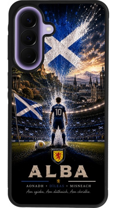 Samsung Galaxy A57 5G Case Hülle - Silikon schwarz Fussball Schottland splash 2026