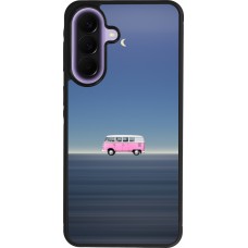 Samsung Galaxy A57 5G Case Hülle - Silikon schwarz Spring 23 pink bus