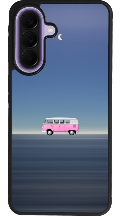 Samsung Galaxy A57 5G Case Hülle - Silikon schwarz Spring 23 pink bus