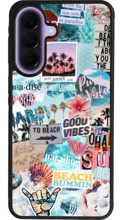 Samsung Galaxy A57 5G Case Hülle - Silikon schwarz Summer 20 collage