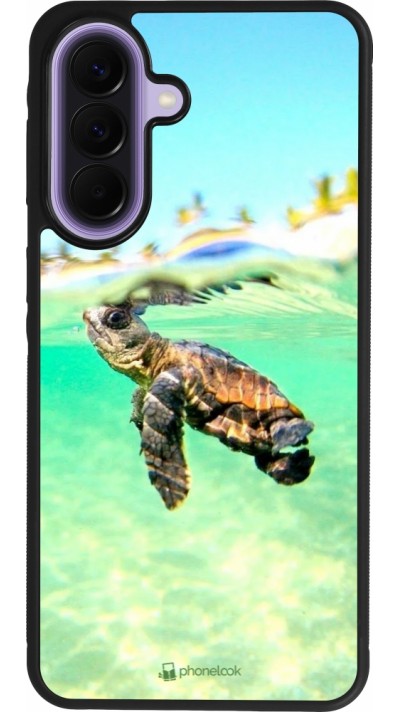 Samsung Galaxy A57 5G Case Hülle - Silikon schwarz Turtle Underwater