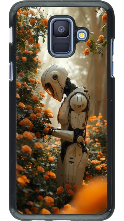 Coque Samsung Galaxy A6 - Astronaut flowers 2025