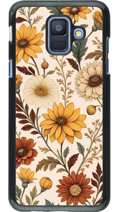Coque Samsung Galaxy A6 - Autumn 25 Flower pattern