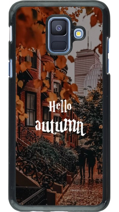 Coque Samsung Galaxy A6 - Autumn 25 Hello autumn