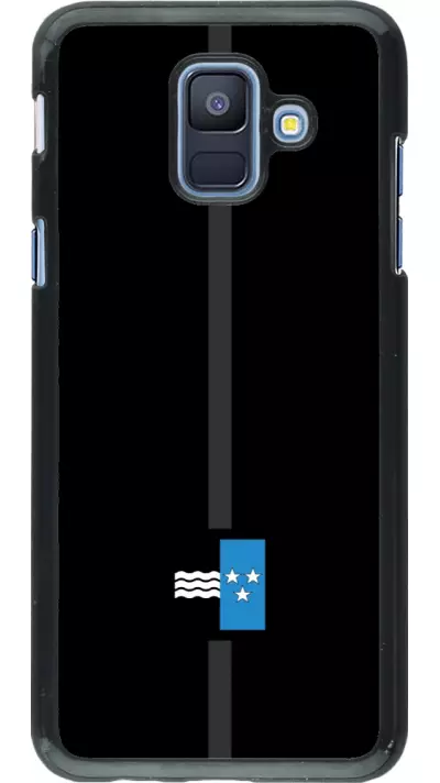 Coque Samsung Galaxy A6 - Canton AG noir