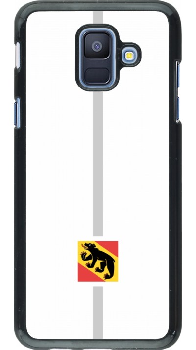 Coque Samsung Galaxy A6 - Canton BE blanc