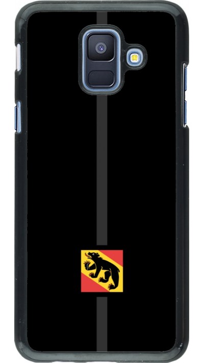 Coque Samsung Galaxy A6 - Canton BE noir