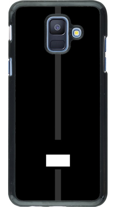 Coque Samsung Galaxy A6 - Canton FR noir