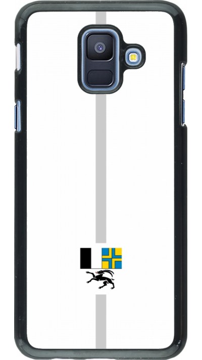 Coque Samsung Galaxy A6 - Canton GR blanc