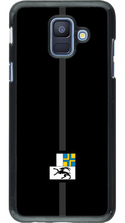 Coque Samsung Galaxy A6 - Canton GR noir
