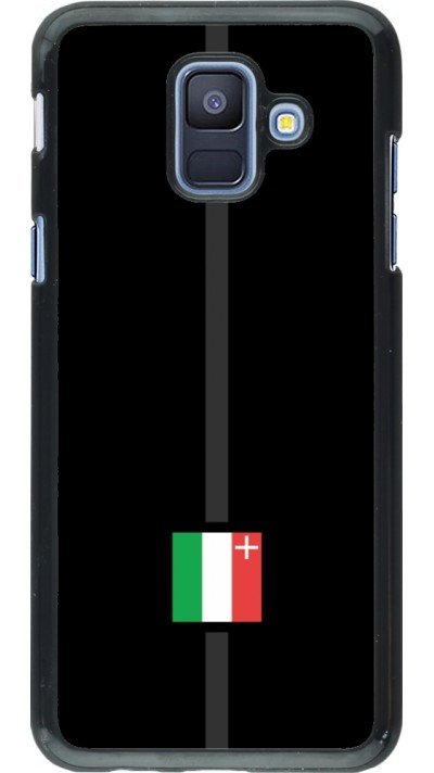 Coque Samsung Galaxy A6 - Canton NE noir