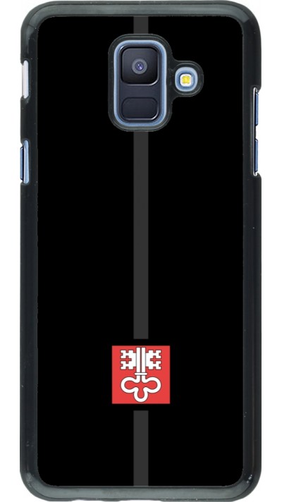Coque Samsung Galaxy A6 - Canton NW noir