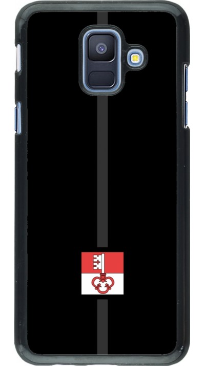 Coque Samsung Galaxy A6 - Canton OW noir