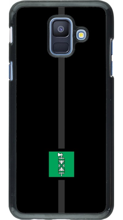 Coque Samsung Galaxy A6 - Canton SG noir