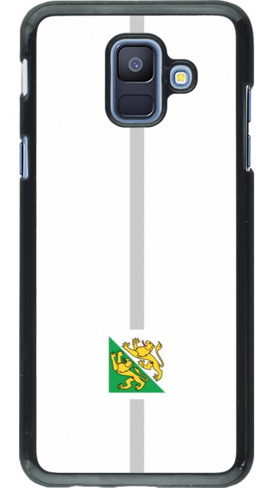 Coque Samsung Galaxy A6 - Canton TG blanc