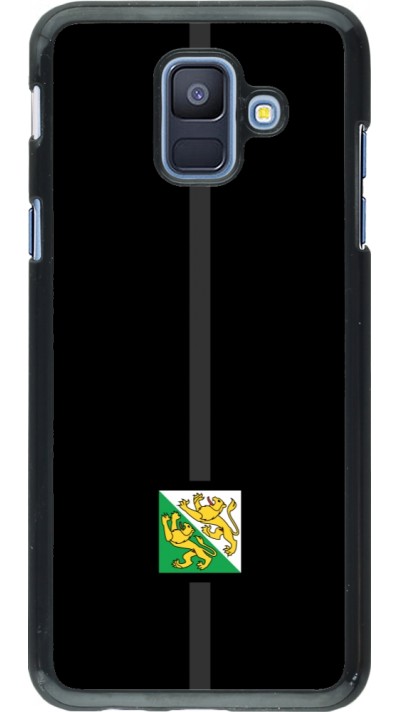 Coque Samsung Galaxy A6 - Canton TG noir