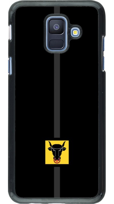 Coque Samsung Galaxy A6 - Canton UR noir