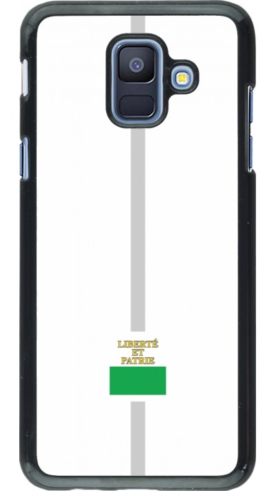 Coque Samsung Galaxy A6 - Canton VD blanc