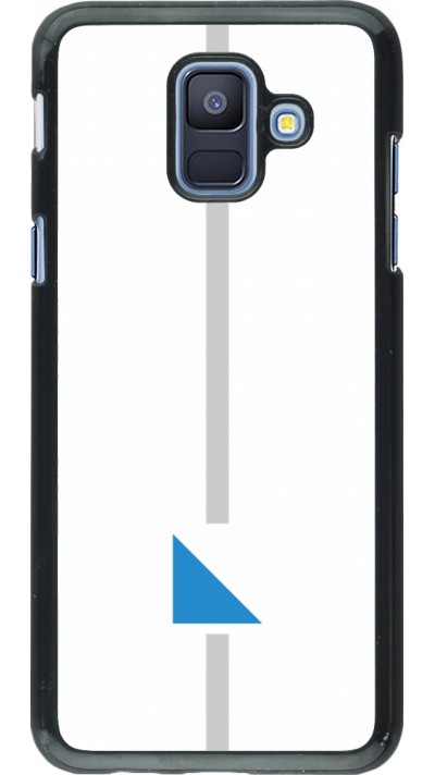 Coque Samsung Galaxy A6 - Canton ZH blanc