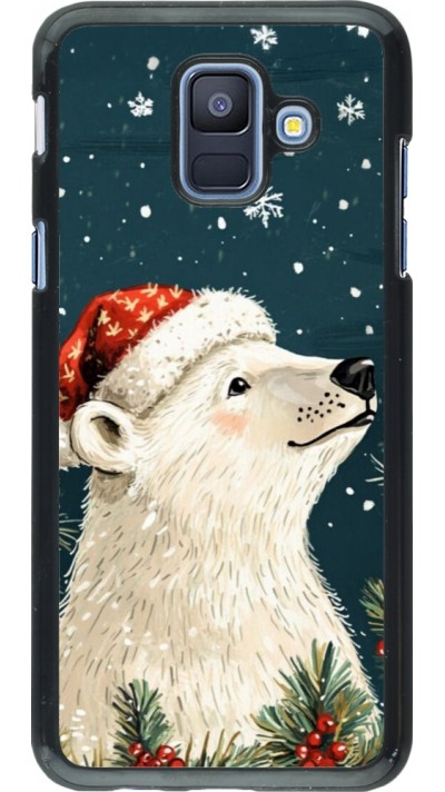 Samsung Galaxy A6 Case Hülle - Christmas 25 Bear