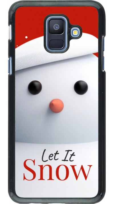 Samsung Galaxy A6 Case Hülle - Christmas 25 Xmas Snowman
