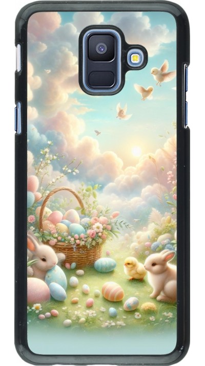 Coque Samsung Galaxy A6 - Easter 2025 Pastel Pâques
