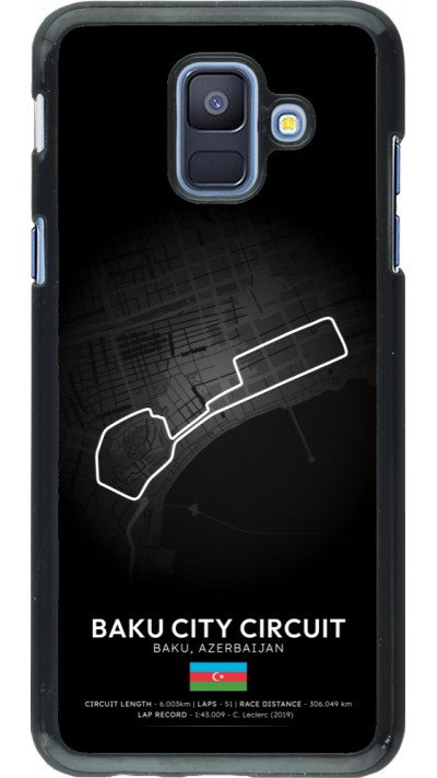 Coque Samsung Galaxy A6 - F1 Track 2025 Azerbaijan