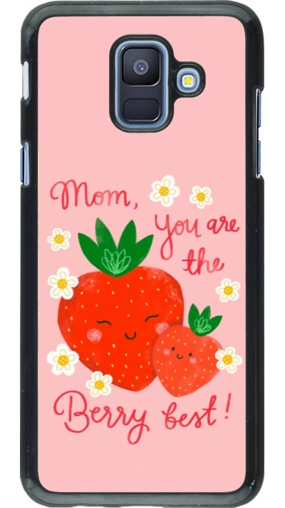 Coque Samsung Galaxy A6 - Mom 2026 Berry best