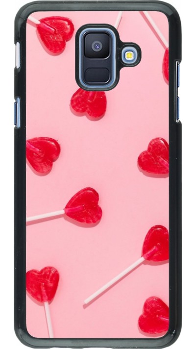 Coque Samsung Galaxy A6 - Saint Valentines Day 26 Lollipop