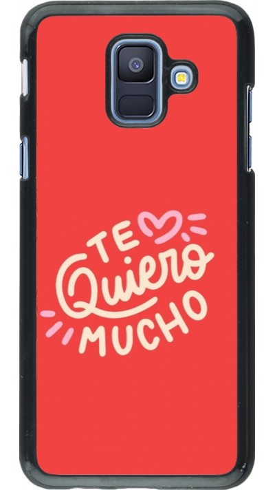 Coque Samsung Galaxy A6 - Saint Valentines Day 26 Te quiero mucho