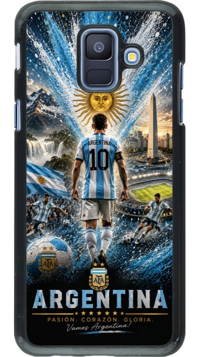 Coque Samsung Galaxy A6 - Football Argentine splash 2026